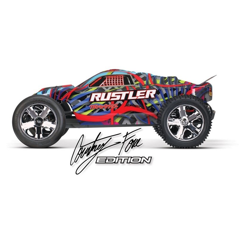 TRAXXAS R5 RUSTLER COURTNEY XL-5 1/10(37054-R)