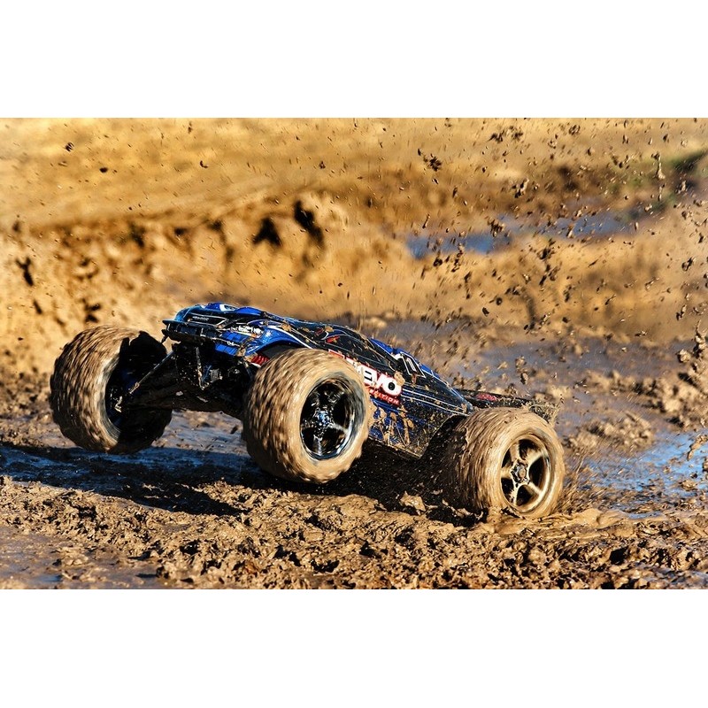 TRAXXAS E-REVO BRUSHLESS 4WD TSM MONSTERTRUCK 1/10 (56086-4)