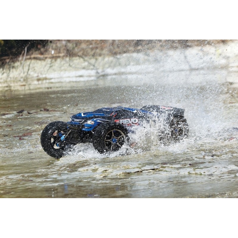 TRAXXAS E-REVO BRUSHLESS 4WD TSM MONSTERTRUCK 1/10 (56087)