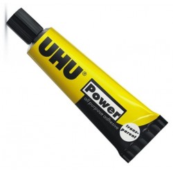 UHU POWER TRANSPARENT 45ML. (40328)