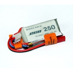 DUALSKY 7.4V/ 250MAH 30C ECO