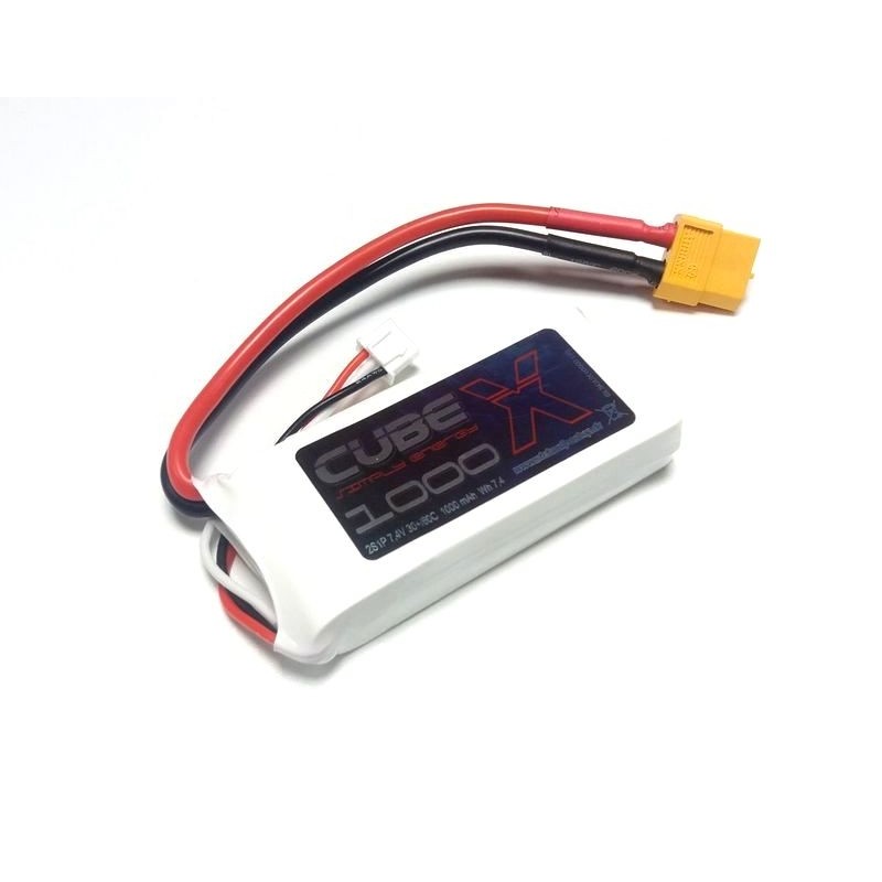 SLS 7,4V/1000MAH 30C/60C X-CUBE