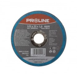PROLINE TARCZA DO CIĘCIA MEALU 125x22x1,0 MM (44113)