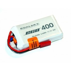 DUALSKY 11.1V/ 400MAH 30C/5C ECO