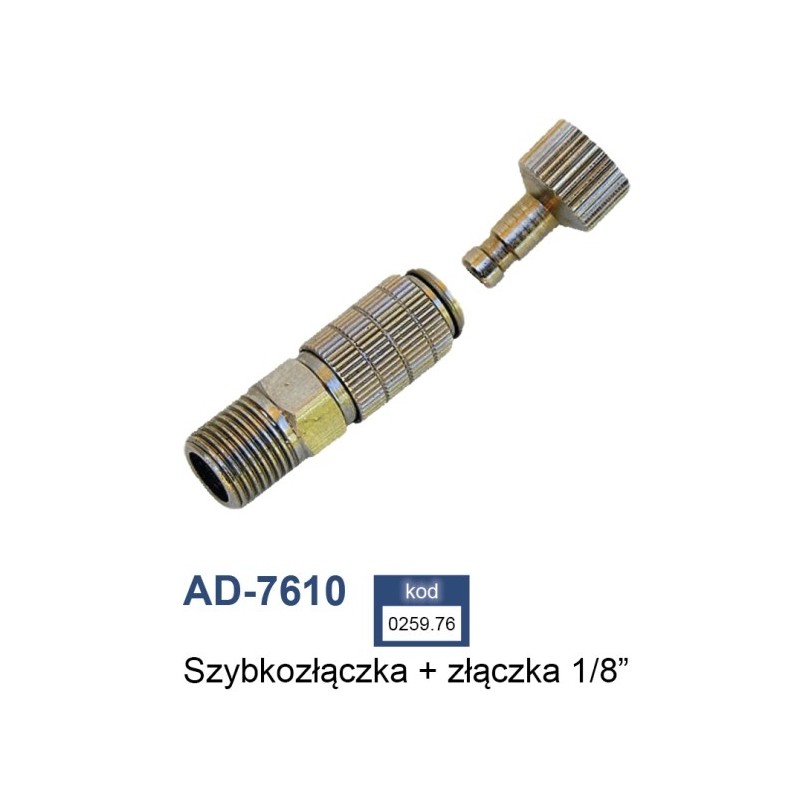 ADLER SZYBKOZŁĄCZKA 1/8" (AD-7610)
