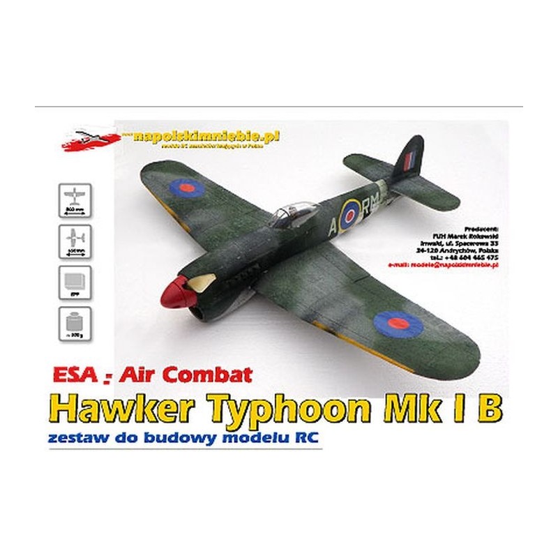 ESA AIRCOMBAT TYPHOON (BIAŁY) NA POLSKIM NIEBIE