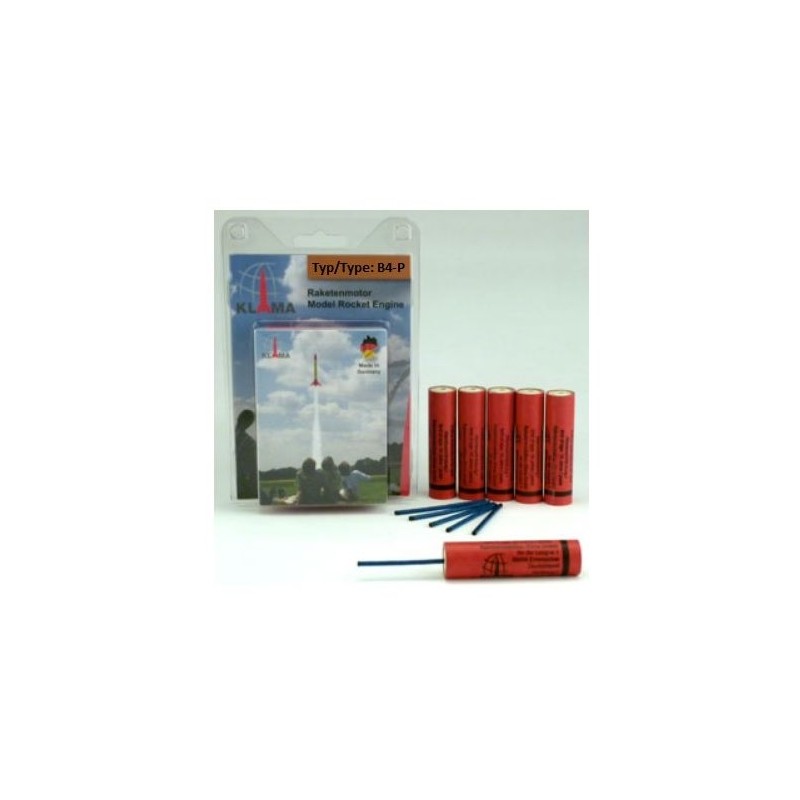KL.SILNIK RAKIETOWY B4-0 OPAKOWANIE 6  SZT. (0249)