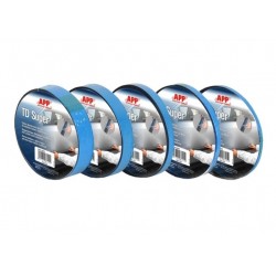 APP SECONDARY ADHESIVE TAPE 9mm* 5mb TD SUPER blue (040811)