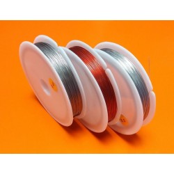 LINKA STALOWA W OTULINIE 0,6mm / 20mbkolor stalowy (T-MAX