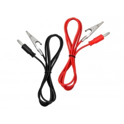 BANÁNOVÁ SVÍČKA S KROCODILY / ČERNÁ + ČERVENÁ (96-742)