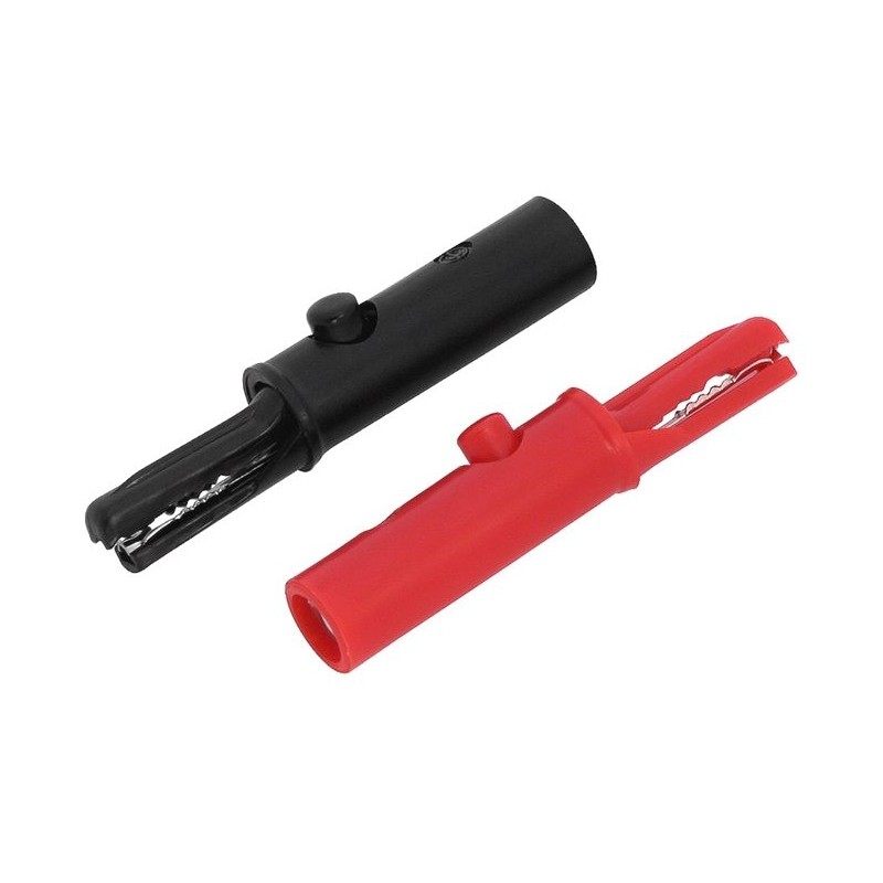 KROKODYLEK Z GNIAZDEM BANANOWYM (4892)KOMPLET CZERWONY/CZARNY