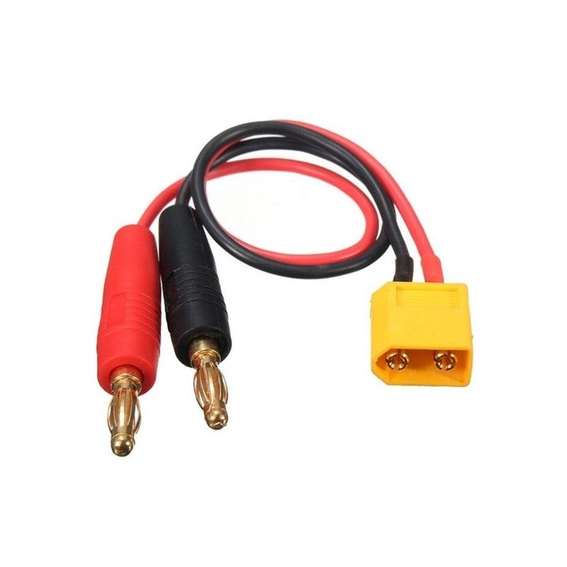 ADAPTER GOLD 4mm / XT60 GNIAZDO KABEL 10