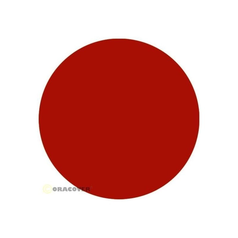 ORACOVER ORASTICK CZERWONY BRIGHT /022/ (CENA ZA 1 METR BIEŻĄCY)