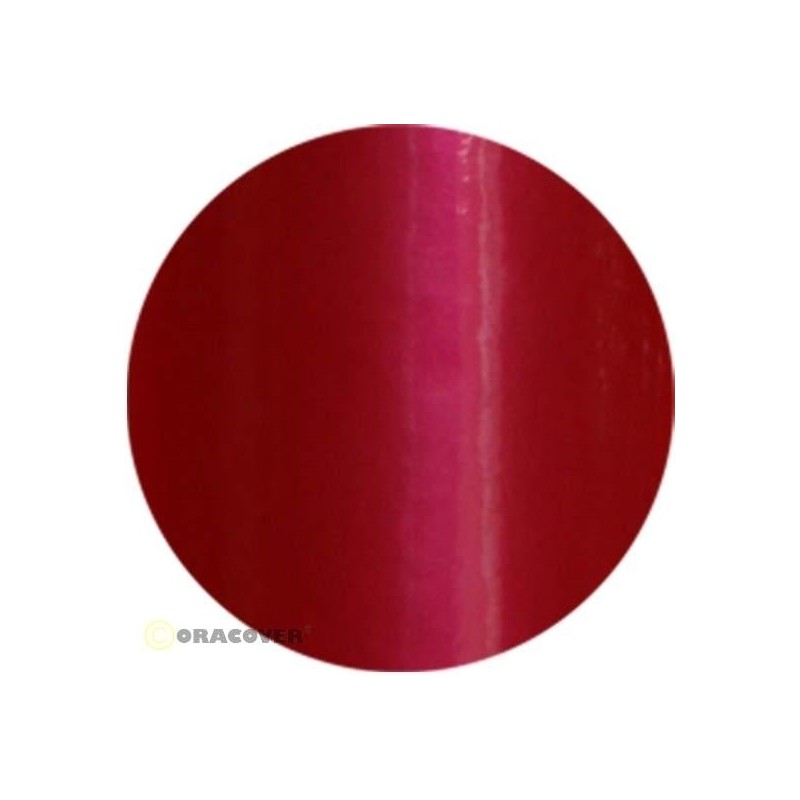 ORACOVER ORASTICK CZERWONY PEARL /027/(cena za 1 metr bieżący!)