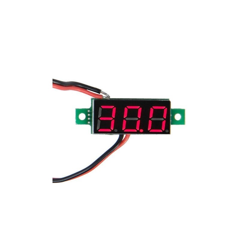 WSKAŹNIK NAPIĘCIA 4,5V-30V LED (0,28")(bez obudowy)