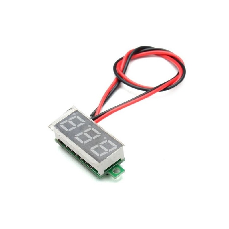 WSKAŹNIK NAPIĘCIA 4,5V-30V LED (0,28")(bez obudowy)