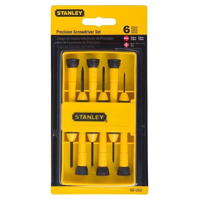 WKRĘTAKI ZEGARMISTRZOWSKIE 6 szt.STANLEY(660520) STANLEY