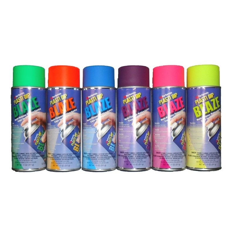PlastiDip Spray Blaze  Neon Fluor colors Plasti Dip