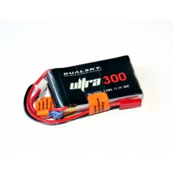 DUALSKY 11.1V/ 300MAH 50C/5C ULTRA
