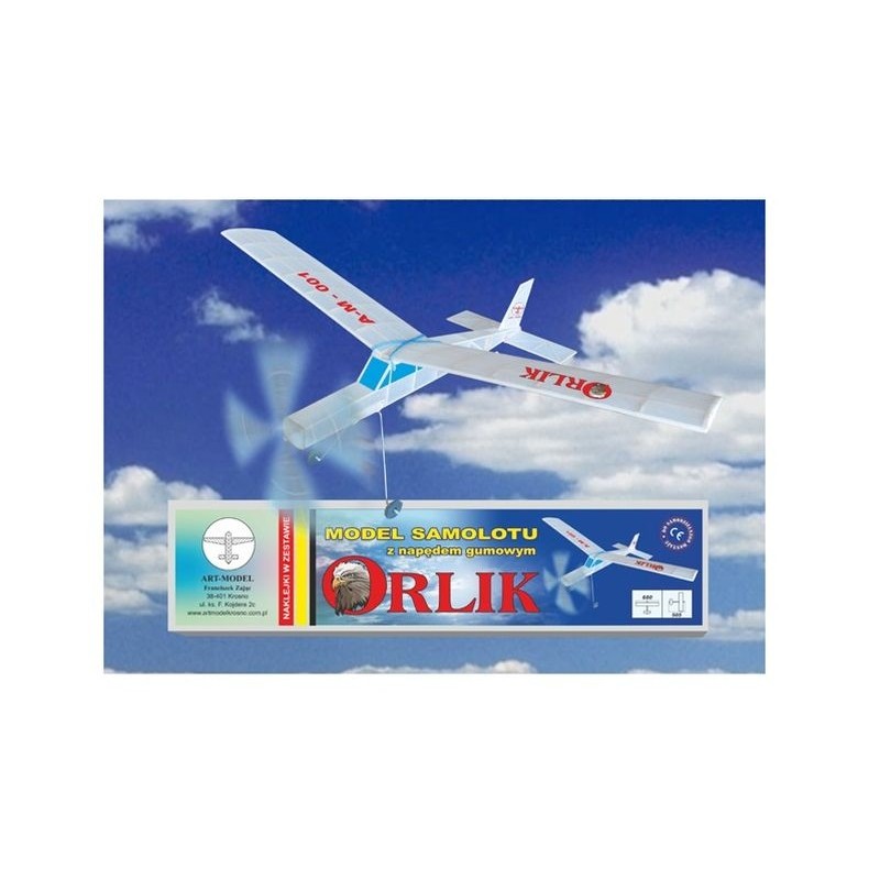 MOD. ORLIK Z NAPĘDEM GUMOWYM - ART MODEL