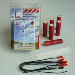 KL.SILNIK RAKIETOWY C6-5 + ZAPALNIK ELEK6 sztuk (0375) GERMANY