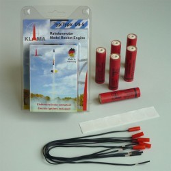 KL.SILNIK RAKIETOWY D9-5 + ZAPALNIK ELEK6 sztuk (0405) GERMANY