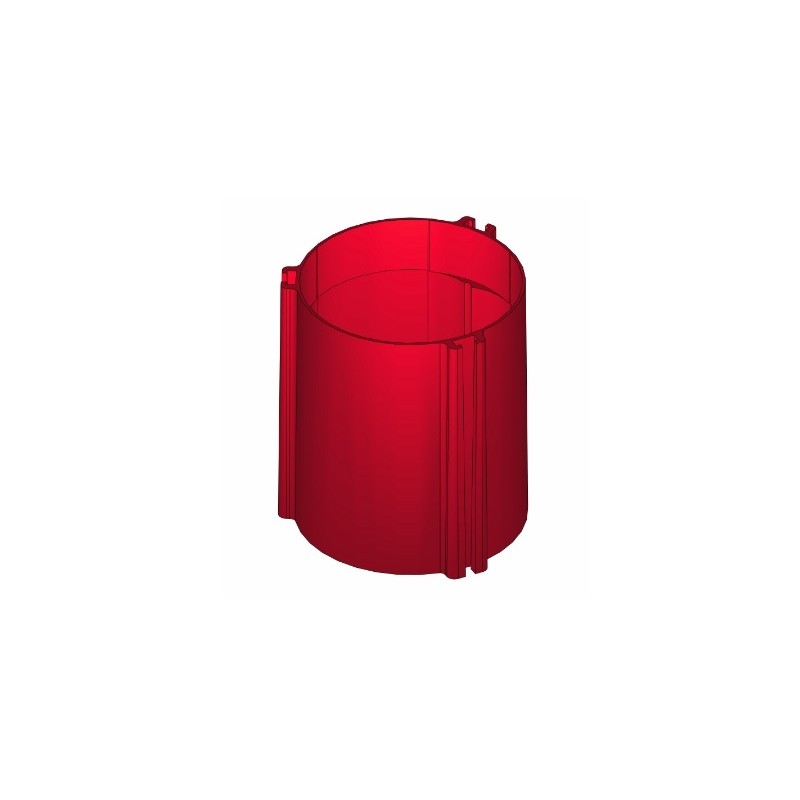 KL.STATECZNIK KORPUS 75MM/3 CZERWONY(31075302)