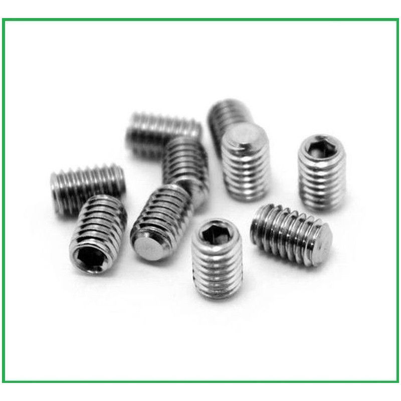 ŚRUBA NIERDZ. M3* 8MM KOŁEK DOCISKOWY(10SZT)