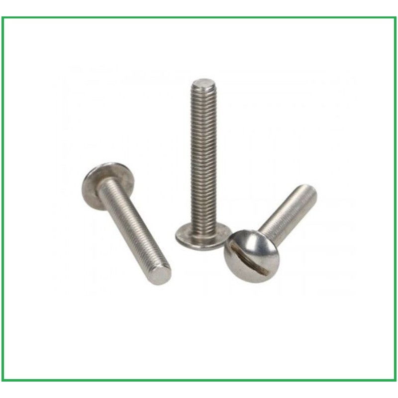 ŚRUBA NIERDZ. M3*30MM GRZYBEK PROSTY (10SZTUK)