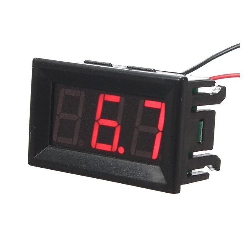 WSKAŹNIK NAPIĘCIA 0-100V W OBUDOWIE 0,56 LED