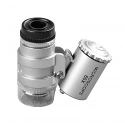 Lupa na šperky - 60x MICROSCOPE - LED (7934)