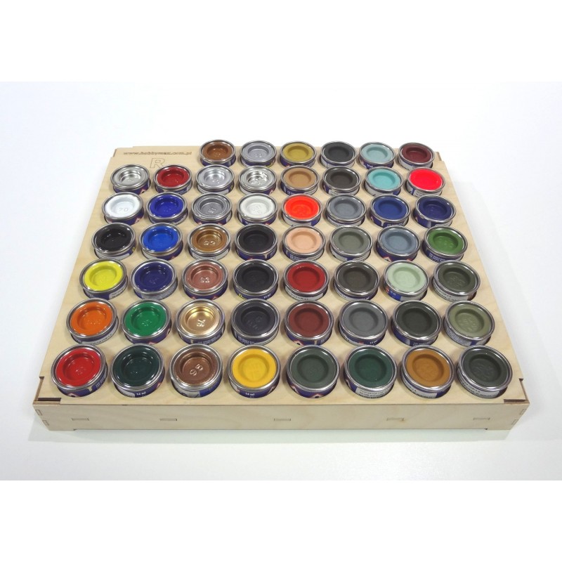 HOBBY MAX: PALETKA POD FARBY REVELL,TAMIYA, PACTRA, VALLEJO