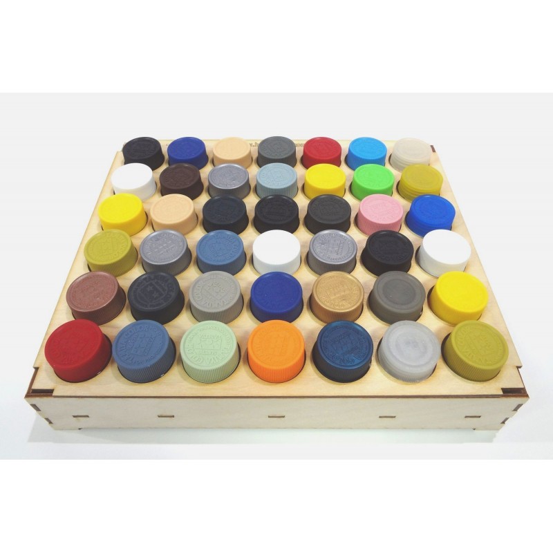 HOBBY MAX: PALETKA POD FARBY REVELL,TAMIYA, PACTRA, VALLEJO