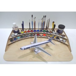 HOBBY MAX: STOLIK MODELARSKI POD FARBY REVELL, TAMIYA, PACTRA, VALLEJO, HATAKA