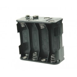 KOSZYK NA BATERIE R6*8 (AA) G803zatrzask