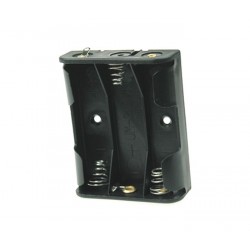 KOSZYK NA BATERIE R6*3 (AA) BC303 do lutowania