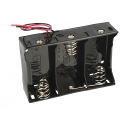 KOSZYK NA BATERIE R20*3 (D) BC13 z przewodem