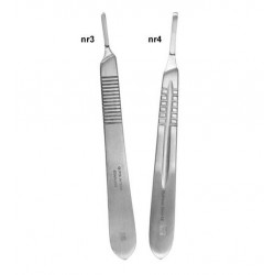 RUKOJEŤ PRO SKALPEL Č. 3 (pro čepele č. 10, 11, 12)