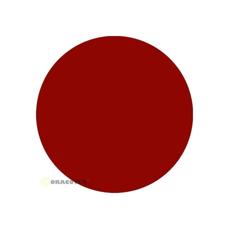 ORACOVER SCALE /22/ CZERWONA BRIGHT(cena za 1 metr bieżący!)