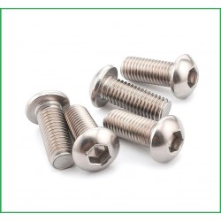 ŚRUBA NIERDZ. M3* 8MM KULISTA IMBUS(10SZT)