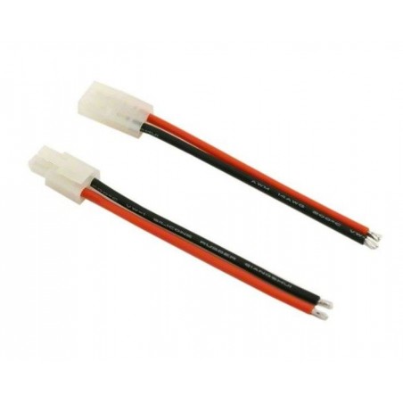 KONEKTOR TAMIYA Z PRZEWODEM - KOMPLET (męski + żeński)