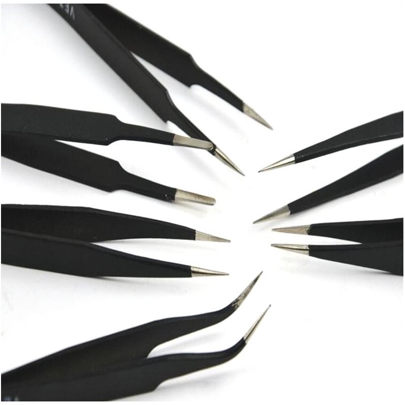 PĘSETA ANTYMAGNETYCZNA - zestaw 6szt