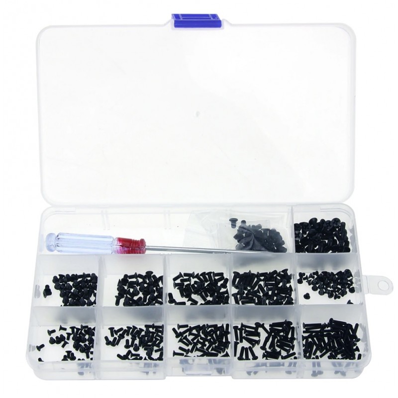 ŚRUBA STOŻKOWA - ZESTAW 550 sztuk 