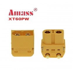 KONEKTOR WYSOKOPRĄDOWY XT 60PW kątowyKOMPLET