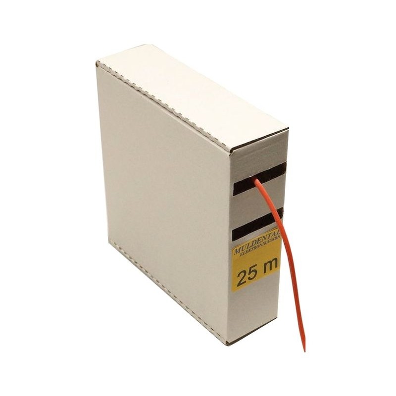 KABEL SILIKONOWY 4MM CZERWONY (55050) GERMANY