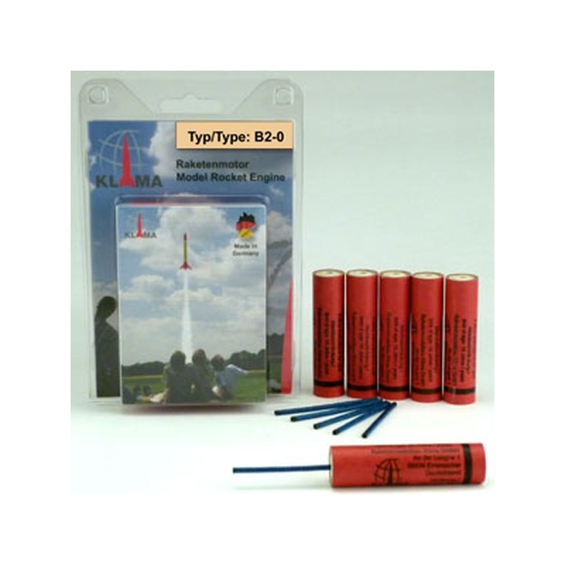 KL.SILNIK RAKIETOWY B2-0 OPAKOWANIE 6 sztuk (0220) GERMANY