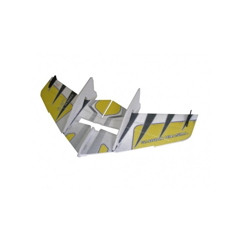 RC FACTORY CRACK WING YELLOW (F04)