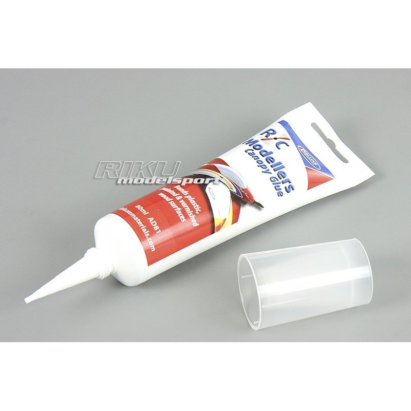 DELUXE R/C MODELLER 80G (DEAD81) CANOPY GLUE