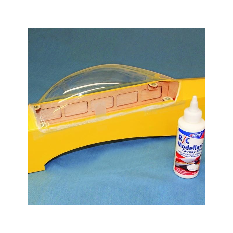 DELUXE R/C MODELLER 80 g (DEAD81) CANOPY GLUE