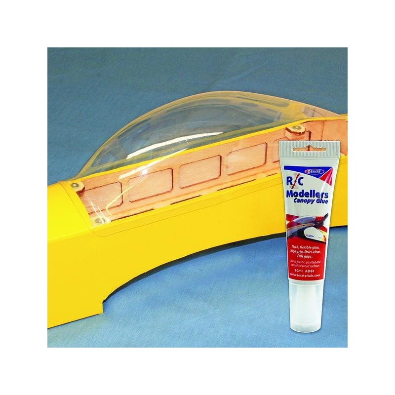 DELUXE R/C MODELLER 80G (DEAD81) CANOPY GLUE